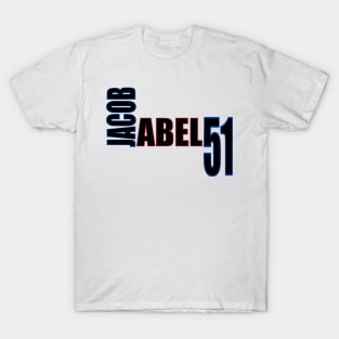 Jacob Abel '23 black text T-Shirt